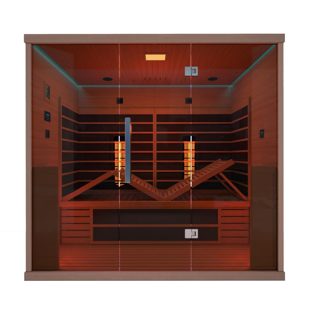 vista 4 personen infraroodcabine sauna wellness